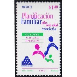 México 1698 1996 Planificación Familiar MNH México 1698 1996 Planificación Familiar MNH