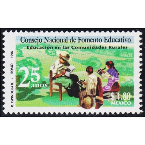 México 1697 1996 Consejo Nacional de Fomento Educativo MNH México 1697 1996 Consejo Nacional de Fomento Educativo MNH