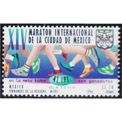 México 1670 1996 XIV Maratón de la Ciudad de México MNH México 1670 1996 XIV Maratón de la Ciudad de México MNH