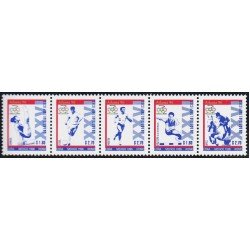 México 1662/66 1996 Juegos Olímpicos de Atlanta 96 MNH México 1662/66 1996 Juegos Olímpicos de Atlanta 96 MNH