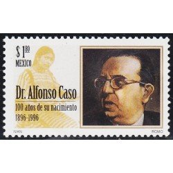 México 1652 1996 Dr. Alfonso Caso MNH México 1652 1996 Dr. Alfonso Caso MNH