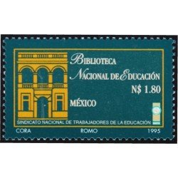 México 1637 1995 Biblioteca Nacional de Educación MNH México 1637 1995 Biblioteca Nacional de Educación MNH