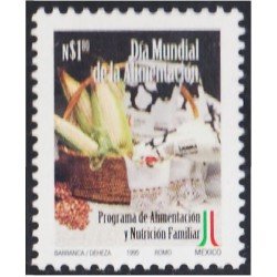 México 1616 1995 Día Mundial de la Alimentación MNH México 1616 1995 Día Mundial de la Alimentación MNH
