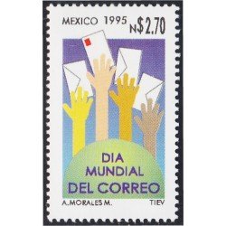 México 1614 1995 Día Mundial del Correo MNH México 1614 1995 Día Mundial del Correo MNH