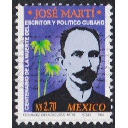México 1603 1995 José Martí MNH México 1603 1995 José Martí MNH