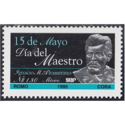 México 1600 1995 Ignacio M. Altramirano MNH México 1600 1995 Ignacio M. Altramirano MNH