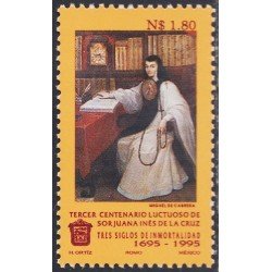 México 1598 1995 Sor Juana Inés de la Cruz MNH México 1598 1995 Sor Juana Inés de la Cruz MNH
