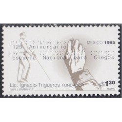 México 1597 1995 Escuela Nacional para ciegos MNH México 1597 1995 Escuela Nacional para ciegos MNH