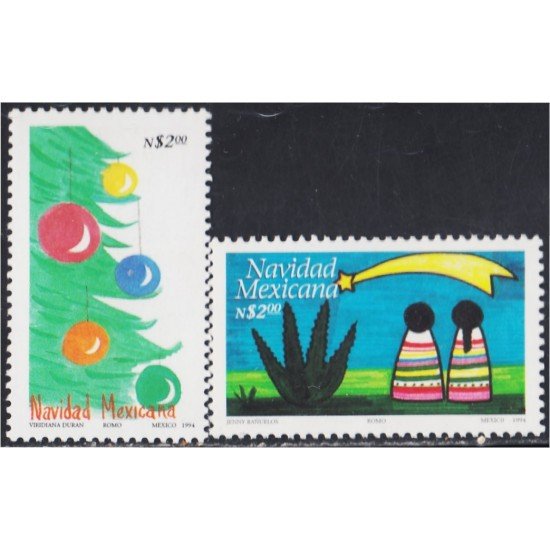 México 1594/95 1994 Navidad Chritsmas MNH