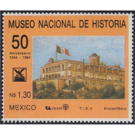México 1591 1994 Museo Nacional de Historia MNH México 1591 1994 Museo Nacional de Historia MNH
