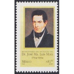 México 1585 1994 Dr. José Ma. Luis Mora MNH México 1585 1994 Dr. José Ma. Luis Mora MNH