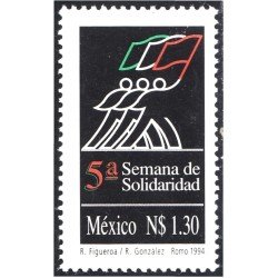México 1569 1994 Quinta semana de solidaridad MNH México 1569 1994 Quinta semana de solidaridad MNH