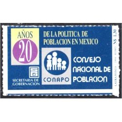 México 1561 1994 20 Años Consejo Nacional de Población MNH México 1561 1994 20 Años Consejo Nacional de Población MNH