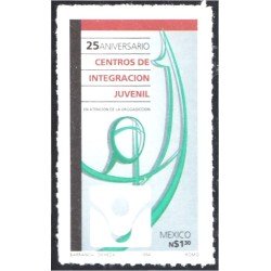 México 1560 1994 25 Aniversario de Centros de Integración Juvenil MNH México 1560 1994 25 Aniversario de Centros de Integración Juvenil MNH