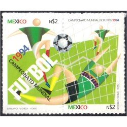 México 1557/58 1994 Campeonato Mundial de Fútbol MNH México 1557/58 1994 Campeonato Mundial de Fútbol MNH