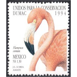 México 1525 1994 Animales Flamenco Común MNH México 1525 1994 Animales Flamenco Común MNH