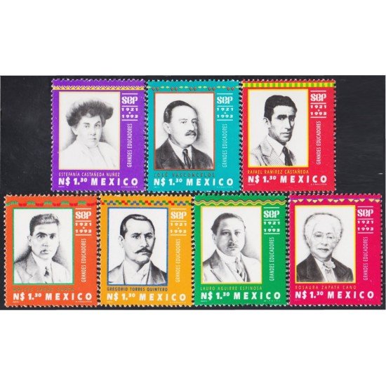 México 1513/19 1994 Grandes Educadores mexicanos MNH