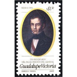México 1491 1993 Gral. Guadalupe Victoria MNH México 1491 1993 Gral. Guadalupe Victoria MNH