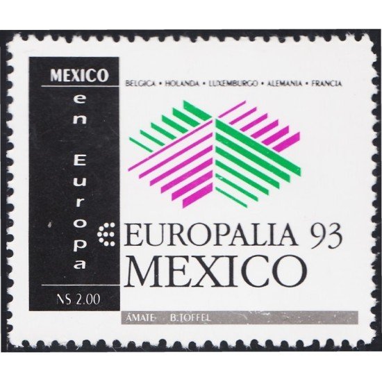 México 1488 1993 Festival Europeo de la Cultura en Bruselas MNH México 1488 1993 Festival Europeo de la Cultura en Bruselas MNH