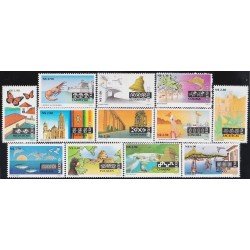 México 1474/85 1993 Serie Antigua Turismo Vistas mexicanas MNH México 1474/85 1993 Serie Antigua Turismo Vistas mexicanas MNH