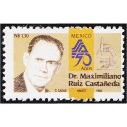 México 1465 1993 Dr. Maximiliano Ruíz Castañeda MNH México 1465 1993 Dr. Maximiliano Ruíz Castañeda MNH
