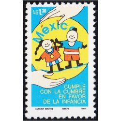 México 1458 1993 Cumbre en favor de la Infancia MNH México 1458 1993 Cumbre en favor de la Infancia MNH