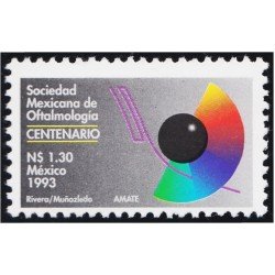 México 1457 1993 Centenario de la Sociedad Oftalmológica MNH México 1457 1993 Centenario de la Sociedad Oftalmológica MNH