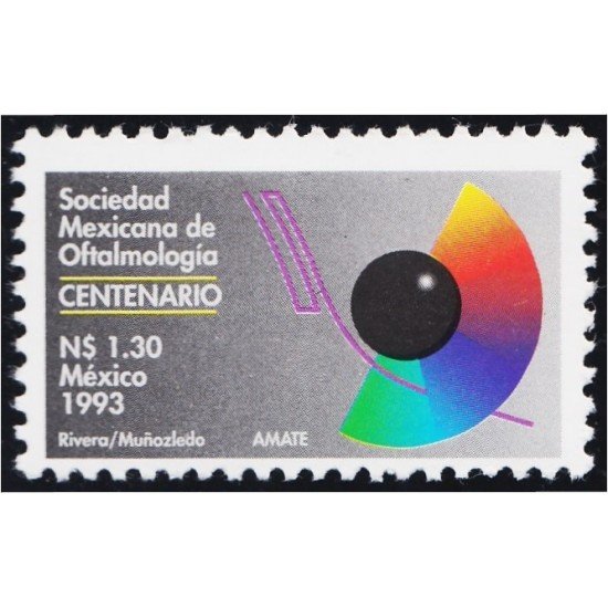 México 1457 1993 Centenario de la Sociedad Oftalmológica MNH México 1457 1993 Centenario de la Sociedad Oftalmológica MNH