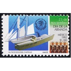 México 1453 1992 Día de la Armada MNH México 1453 1992 Día de la Armada MNH