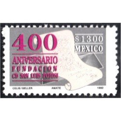 México 1451 1992 400 Aniversario de la Fundación de San Luis Potosi MNH México 1451 1992 400 Aniversario de la Fundación de San Luis Potosi MNH