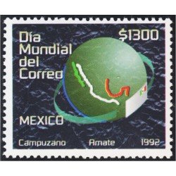 México 1450G 1992 Día Mundial del Correo MNH México 1450G 1992 Día Mundial del Correo MNH