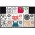 México 1441/48 1991/92 México Exporta Minerales Bicicletas Fresas MNH