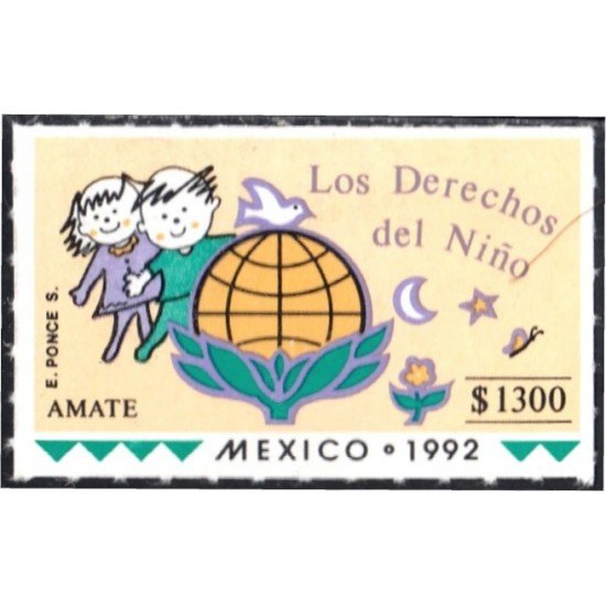 México 1428 1992 Los derechos del niño MNH México 1428 1992 Los derechos del niño MNH