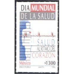 México 1421 1992 Día Mundial de la salud MNH México 1421 1992 Día Mundial de la salud MNH