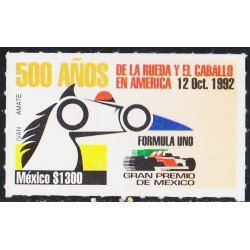 México 1418 1992 Fórmula 1 Gran Prix MNH México 1418 1992 Fórmula 1 Gran Prix MNH
