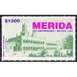 México 1409 1992 450 Aniversario de Merida MNH México 1409 1992 450 Aniversario de Merida MNH