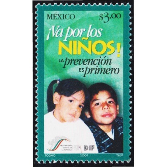 México 1973 2001 Campaña por los Derechos del Niño MNH México 1973 2001 Campaña por los Derechos del Niño MNH