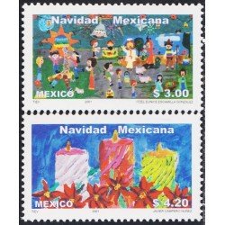 México 1971/72 2001 Navidad Christmas MNH