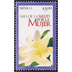 México 1968 2001 Mes de la salud por la mujer MNH