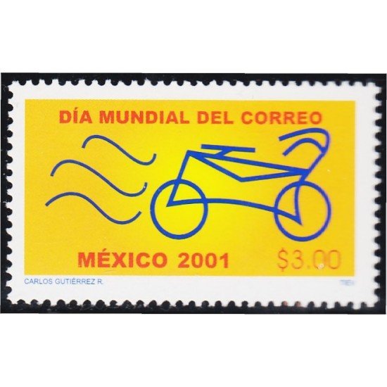 México 1966 2001 Día Mundial del Correo MNH México 1966 2001 Día Mundial del Correo MNH