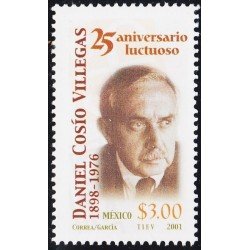 México 1962 2001 Daniel Cosío Villegas MNH