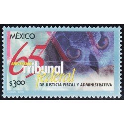 México 1960 2001 65 Aniversario Tribunal de Justicia Fiscal y Administrativa MNH