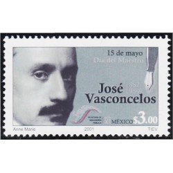 México 1954 2001 Día del Maestro José Vasconcelos MNH