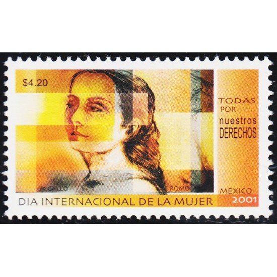 México 1952 2001 Día Internacional de la mujer MNH México 1952 2001 Día Internacional de la mujer MNH