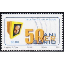 México 1946 2000 50 Aniversario Televisión en México MNH México 1946 2000 50 Aniversario Televisión en México MNH