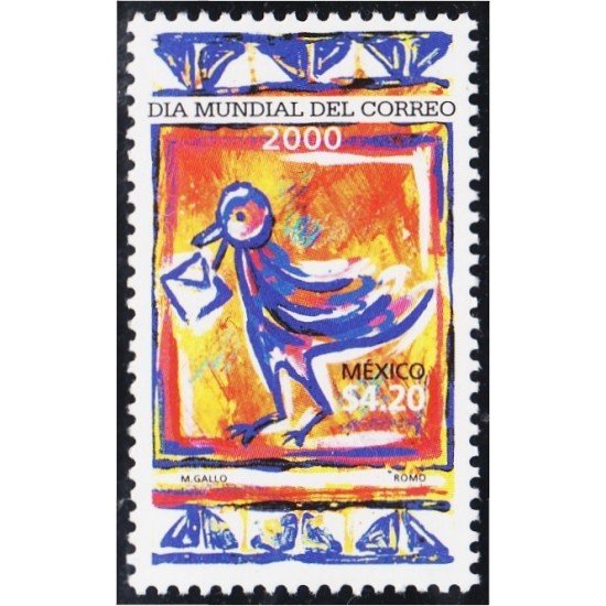 México 1934 2000 Día Mundial del correo MNH México 1934 2000 Día Mundial del correo MNH