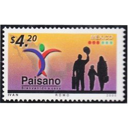 México 1931 2000 Campaña para retorno al país de los emigrantes  MNH
