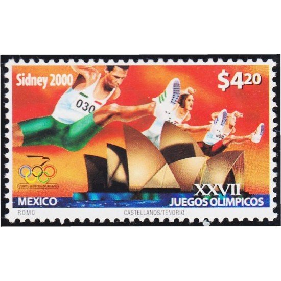 México 1930 2000 XXVII Juegos Olímpicos de Sidney MNH México 1930 2000 XXVII Juegos Olímpicos de Sidney MNH
