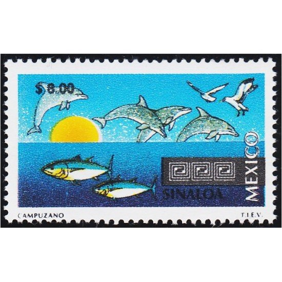 México 1916 2000 Turismo Sinaloa MNH México 1916 2000 Turismo Sinaloa MNH