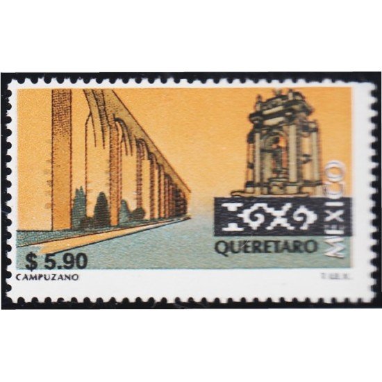 México 1915 2000 Turismo Queretaro MNH México 1915 2000 Turismo Queretaro MNH